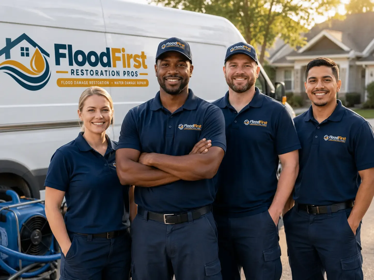 Flood Damage Restoration company in Parker Dam, CA